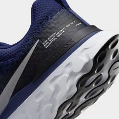 Men's Nike React Infinity 3 Running Shoes College Navy/Midnight Navy/Black/Metallic Silver - DZ3014 401 10 Men's Nike React Infinity 3 Running Shoes College Navy/Midnight Navy/Black/Metallic Silver - DZ3014 401 -Stealth Fit Shop DZ3014 401 P3
