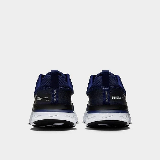 Men's Nike React Infinity 3 Running Shoes College Navy/Midnight Navy/Black/Metallic Silver - DZ3014 401 6 Men's Nike React Infinity 3 Running Shoes College Navy/Midnight Navy/Black/Metallic Silver - DZ3014 401 - Image 4