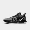 Nike LeBron Witness 7 Team Basketball Shoes Black/White/Black - DZ3299 001 2 Nike LeBron Witness 7 Team Basketball Shoes Black/White/Black - DZ3299 001 -Stealth Fit Shop DZ3299 001 P1