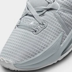 Nike LeBron Witness 7 Team Basketball Shoes Wolf Grey/White/Wolf Grey - DZ3299 002 -Stealth Fit Shop DZ3299 002 P3
