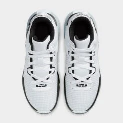 Nike LeBron Witness 7 Team Basketball Shoes White/Black/Black - DZ3299 100 -Stealth Fit Shop DZ3299 100 P5