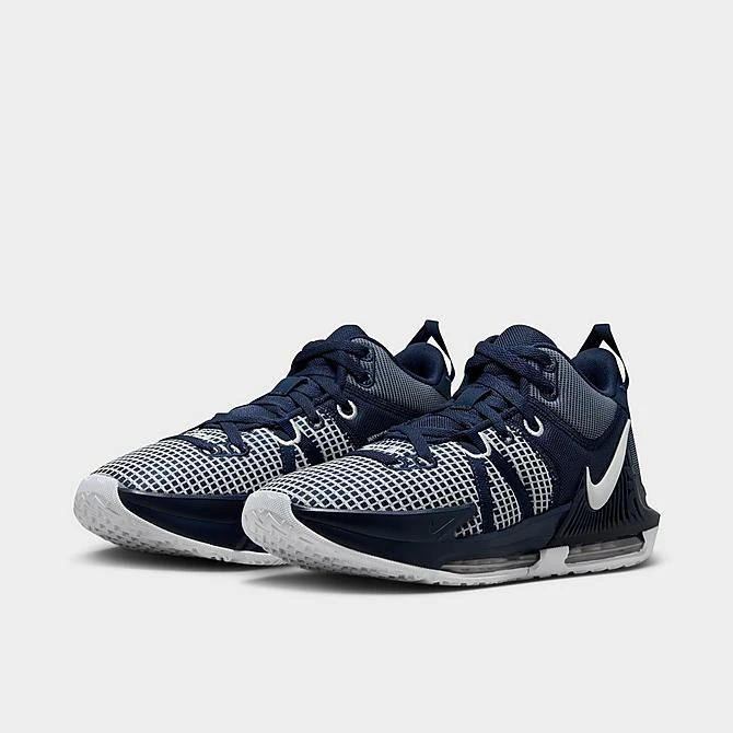 Nike LeBron Witness 7 Team Basketball Shoes Midnight Navy/White/Midnight Navy - DZ3299 401 4 Nike LeBron Witness 7 Team Basketball Shoes Midnight Navy/White/Midnight Navy - DZ3299 401 - Image 2