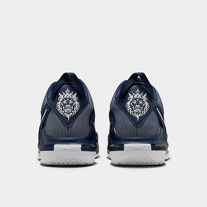 Nike LeBron Witness 7 Team Basketball Shoes Midnight Navy/White/Midnight Navy - DZ3299 401 6 Nike LeBron Witness 7 Team Basketball Shoes Midnight Navy/White/Midnight Navy - DZ3299 401 - Image 4