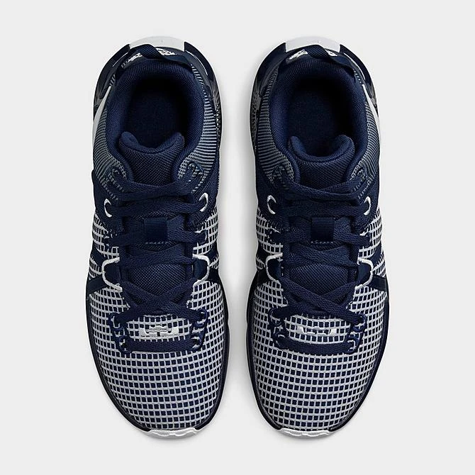 Nike LeBron Witness 7 Team Basketball Shoes Midnight Navy/White/Midnight Navy - DZ3299 401 7 Nike LeBron Witness 7 Team Basketball Shoes Midnight Navy/White/Midnight Navy - DZ3299 401 - Image 5