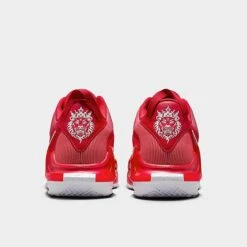 Nike LeBron Witness 7 Team Basketball Shoes University Red/White/University Red - DZ3299 600 -Stealth Fit Shop DZ3299 600 P4