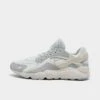 Men's Nike Air Huarache Runner Casual Shoes Summit White/Metallic Silver/White - DZ3306 100 -Stealth Fit Shop DZ3306 100 P1