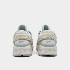 Men's Nike Air Huarache Runner Casual Shoes Summit White/Metallic Silver/White - DZ3306 100 -Stealth Fit Shop DZ3306 100 P4