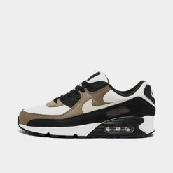 Men's Nike Air Max 90 Casual Shoes Phantom/Light Bone/Khaki/Baroque Brown - DZ3522 001