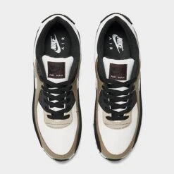 Men's Nike Air Max 90 Casual Shoes Phantom/Light Bone/Khaki/Baroque Brown - DZ3522 001 -Stealth Fit Shop DZ3522 001 P5