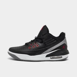 Nike Air Jordan Max Aura 5 Casual Shoes Black/University Red/White/Cement Grey - DZ4353 061