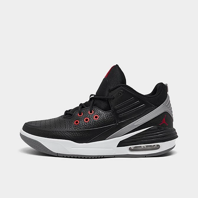 Nike Air Jordan Max Aura 5 Casual Shoes Black/University Red/White/Cement Grey - DZ4353 061 3 Nike Air Jordan Max Aura 5 Casual Shoes Black/University Red/White/Cement Grey - DZ4353 061