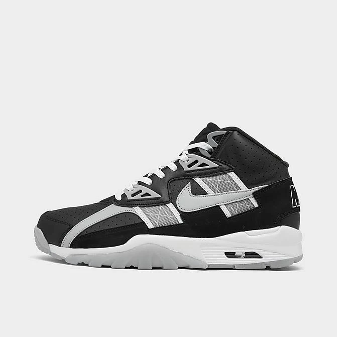 Men's Nike Air Trainer SC High Training Shoes Black/Light Smoke Grey/Cool Grey/White - DZ4405 001 3 Men's Nike Air Trainer SC High Training Shoes Black/Light Smoke Grey/Cool Grey/White - DZ4405 001