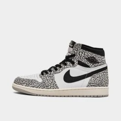 Nike Air Jordan Retro 1 High OG Casual Shoes Tech Grey/Muslin/Black/White - DZ5485 052