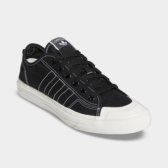 Men's Adidas Originals Nizza RF Casual Shoes Black/White/Off White - EE5599 001 4 Men's Adidas Originals Nizza RF Casual Shoes Black/White/Off White - EE5599 001 - Image 2