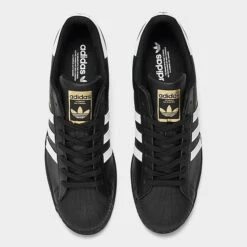 Men's Adidas Originals Superstar Casual Shoes Core Black/Footwear White/Core Black - EG4959 001 -Stealth Fit Shop EG4959 001 P5