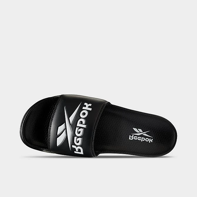 Men's Reebok Classic Slide Sandals Black/White/Black - EH0667 001 7 Men's Reebok Classic Slide Sandals Black/White/Black - EH0667 001 - Image 5
