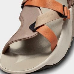 Men's Nike Oneonta Sandals Khaki/Amber Brown/Sanddrift/Rugged Orange - FB1950 203 -Stealth Fit Shop FB1950 203 P3