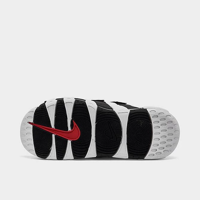 Men's Nike Air More Uptempo Slide Sandals White/Black/Varsity Red - FB7815 100 8 Men's Nike Air More Uptempo Slide Sandals White/Black/Varsity Red - FB7815 100 - Image 6