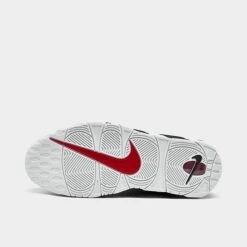 Men's Nike Air More Uptempo '96 Basketball Shoes Black/Black/University Red/White - FD0274 001 -Stealth Fit Shop FD0274 001 P6