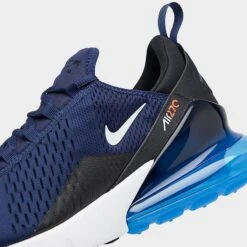 Men's Nike Air Max 270 Casual Shoes Midnight Navy/White/Bright Crimson/Black - FD0279 400 -Stealth Fit Shop FD0279 400 P3