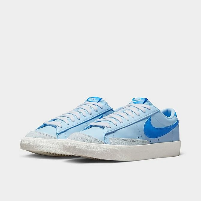 Men's Nike Blazer Low '77 Vintage Casual Shoes Celestine Blue/University Blue/Sail/White - FD0281 400 4 Men's Nike Blazer Low '77 Vintage Casual Shoes Celestine Blue/University Blue/Sail/White - FD0281 400 - Image 2