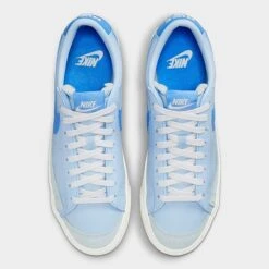Men's Nike Blazer Low '77 Vintage Casual Shoes Celestine Blue/University Blue/Sail/White - FD0281 400 12 Men's Nike Blazer Low '77 Vintage Casual Shoes Celestine Blue/University Blue/Sail/White - FD0281 400 -Stealth Fit Shop FD0281 400 P5