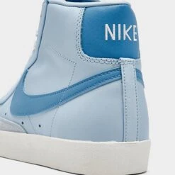 Nike Blazer Mid '77 Vintage Casual Shoes Celestine Blue/Sail/White/University Blue - FD0304 400 -Stealth Fit Shop FD0304 400 P3