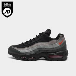 Men's Nike Air Max 95 Casual Shoes Black/Picante Red/Anthracite/Iron Grey - FD0663 002