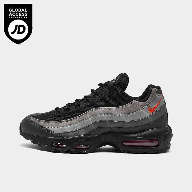 Men's Nike Air Max 95 Casual Shoes Black/Picante Red/Anthracite/Iron Grey - FD0663 002 3 Men's Nike Air Max 95 Casual Shoes Black/Picante Red/Anthracite/Iron Grey - FD0663 002