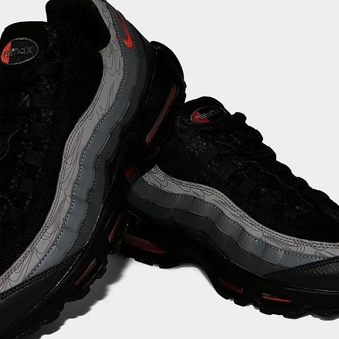 Men's Nike Air Max 95 Casual Shoes Black/Picante Red/Anthracite/Iron Grey - FD0663 002 5 Men's Nike Air Max 95 Casual Shoes Black/Picante Red/Anthracite/Iron Grey - FD0663 002 - Image 3
