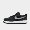 Men's Nike Air Force 1 Low SE Mini Swoosh Casual Shoes Black/Cool Grey/Racer Blue/White - FD0666 001 -Stealth Fit Shop FD0666 001 P1