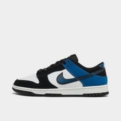 Nike Dunk Low Retro Casual Shoes Summit White/Industrial Blue/Black/White - FD6923 100