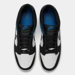 Nike Dunk Low Retro Casual Shoes Summit White/Industrial Blue/Black/White - FD6923 100 -Stealth Fit Shop FD6923 100 P5