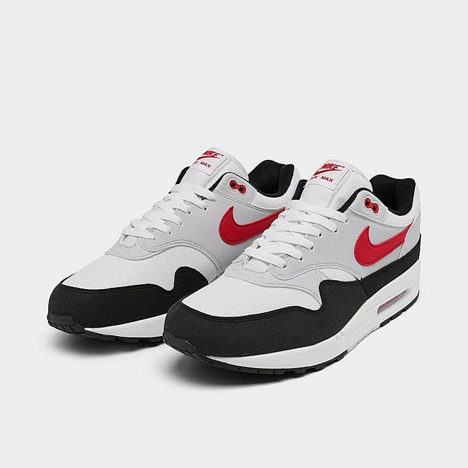Men's Nike Air Max 1 Casual Shoes White/University Red/Pure Platinum/Black - FD9082 101 4 Men's Nike Air Max 1 Casual Shoes White/University Red/Pure Platinum/Black - FD9082 101 - Image 2