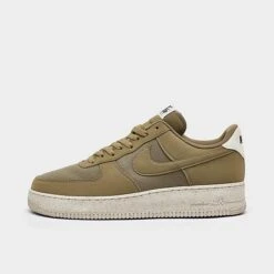 Men's Nike Air Force 1 '07 LV8 SE Casual Shoes Neutral Olive/Sail/Black - FJ1954 200