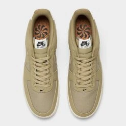 Men's Nike Air Force 1 '07 LV8 SE Casual Shoes Neutral Olive/Sail/Black - FJ1954 200 -Stealth Fit Shop FJ1954 200 P5