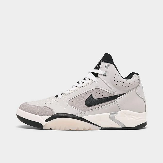 Men's Nike Air Flight Lite Mid Casual Shoes Grey/Black/White - FJ2949 001 3 Men's Nike Air Flight Lite Mid Casual Shoes Grey/Black/White - FJ2949 001