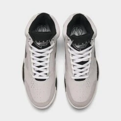 Men's Nike Air Flight Lite Mid Casual Shoes Grey/Black/White - FJ2949 001 12 Men's Nike Air Flight Lite Mid Casual Shoes Grey/Black/White - FJ2949 001 -Stealth Fit Shop FJ2949 001 P5