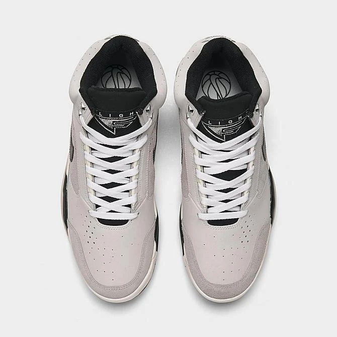 Men's Nike Air Flight Lite Mid Casual Shoes Grey/Black/White - FJ2949 001 7 Men's Nike Air Flight Lite Mid Casual Shoes Grey/Black/White - FJ2949 001 - Image 5