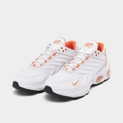 Men's Nike Air Max TW Casual Shoes White/Black/Bright Mandarin - FJ4005 100 9 Men's Nike Air Max TW Casual Shoes White/Black/Bright Mandarin - FJ4005 100 -Stealth Fit Shop FJ4005 100 P2
