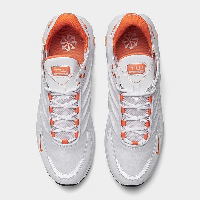 Men's Nike Air Max TW Casual Shoes White/Black/Bright Mandarin - FJ4005 100 7 Men's Nike Air Max TW Casual Shoes White/Black/Bright Mandarin - FJ4005 100 - Image 5