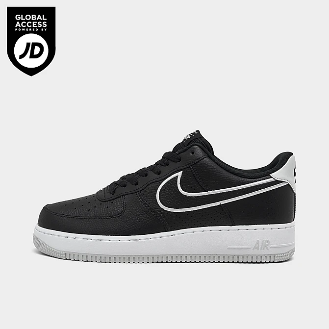 Men's Nike Air Force 1 Low Casual Shoes Black/Photon Dust/White - FJ4211 001 3 Men's Nike Air Force 1 Low Casual Shoes Black/Photon Dust/White - FJ4211 001