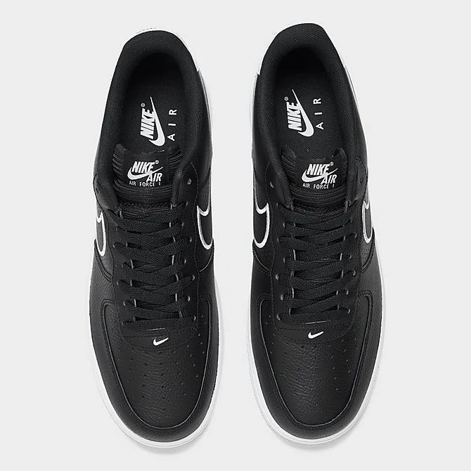 Men's Nike Air Force 1 Low Casual Shoes Black/Photon Dust/White - FJ4211 001 7 Men's Nike Air Force 1 Low Casual Shoes Black/Photon Dust/White - FJ4211 001 - Image 5