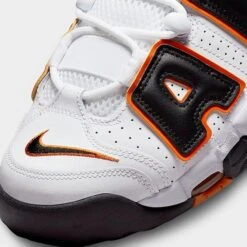 Men's Nike Air More Uptempo '96 Basketball Shoes White/Starfish/Black - FJ4416 100 -Stealth Fit Shop FJ4416 100 P3