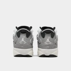 Nike Men's Air Jordan 6 Rings Basketball Shoes Light Smoke Grey/Black/Sail/White - FJ4650 077 -Stealth Fit Shop FJ4650 077 P4