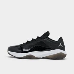 Nike Air Jordan 11 CMFT Low Casual Shoes Black/White - FN6787 010