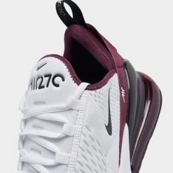 Men's Nike Air Max 270 Casual Shoes Night Maroon/Black/White/Cedar - FN6858 681 -Stealth Fit Shop FN6858 681 P3