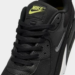 Men's Nike Air Max 90 Jewel Swoosh Casual Shoes Black/Anthracite/Opti Yellow/White - FN8005 002 -Stealth Fit Shop FN8005 002 P3