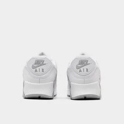 Men's Nike Air Max 90 Jewel Swoosh Casual Shoes White/Photon Dust/Light Smoke Grey - FN8005 100 -Stealth Fit Shop FN8005 100 P4