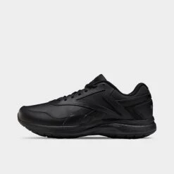 Men's Reebok Walk Ultra 7 DMX Walking Shoes (Extra Wide 4E) Black/Cold Grey/Collegiate Royal - FU7145 001